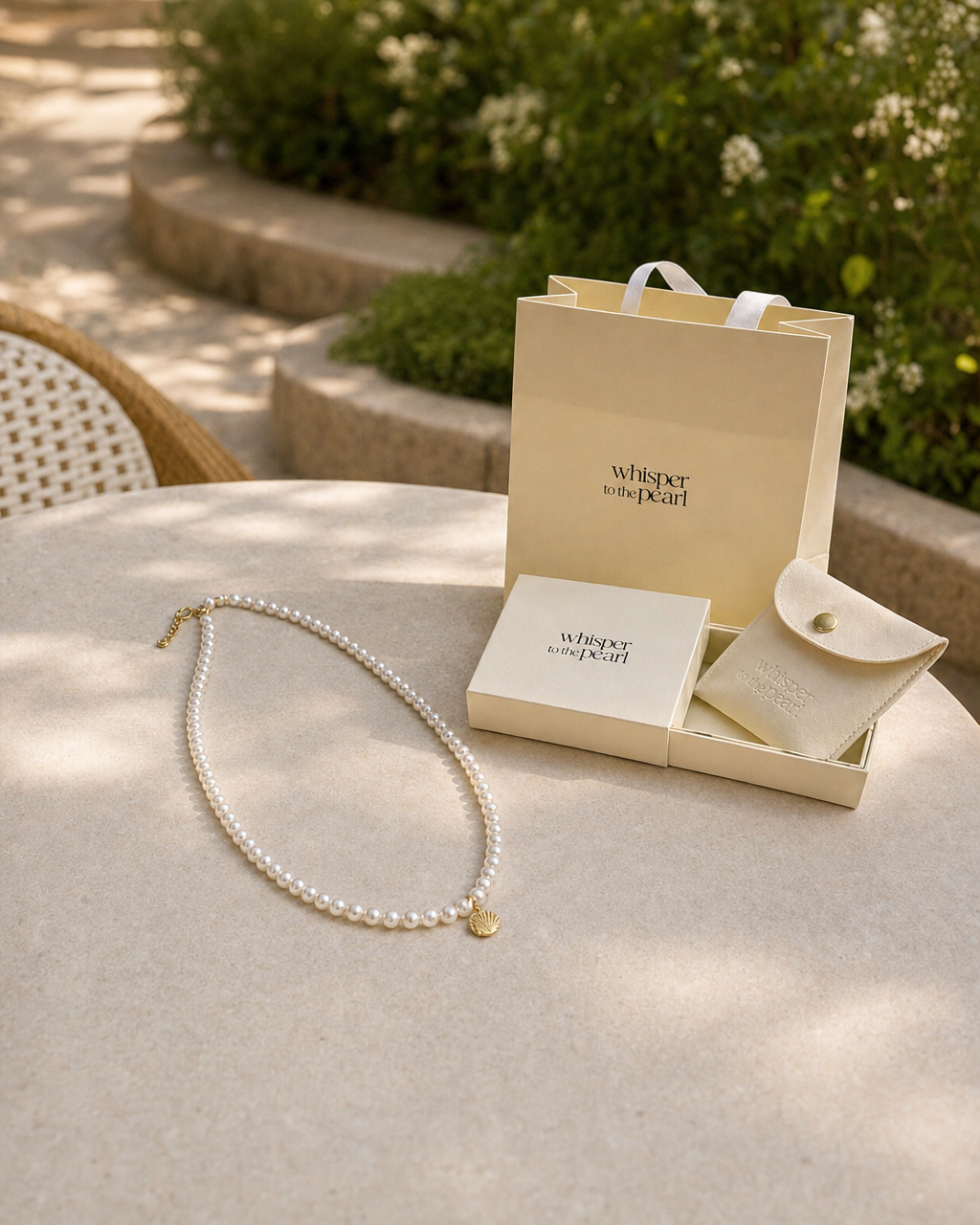 Little Medallion Necklace — Mom & Daughter Matching (4:5)