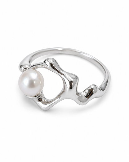 Tidepool Pearl Ring — 4:5 product on white background