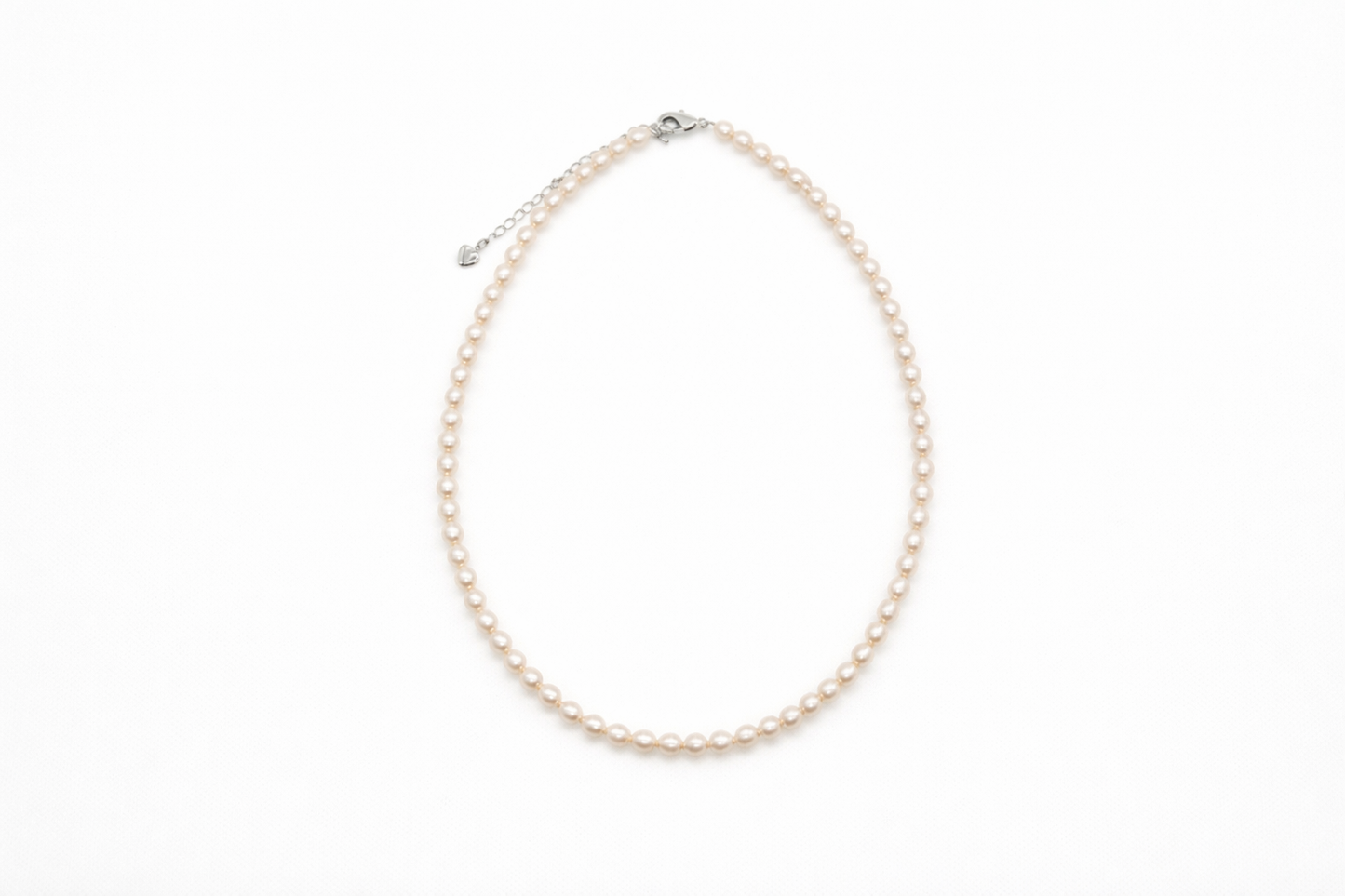Apricot Glow Pearl Necklace