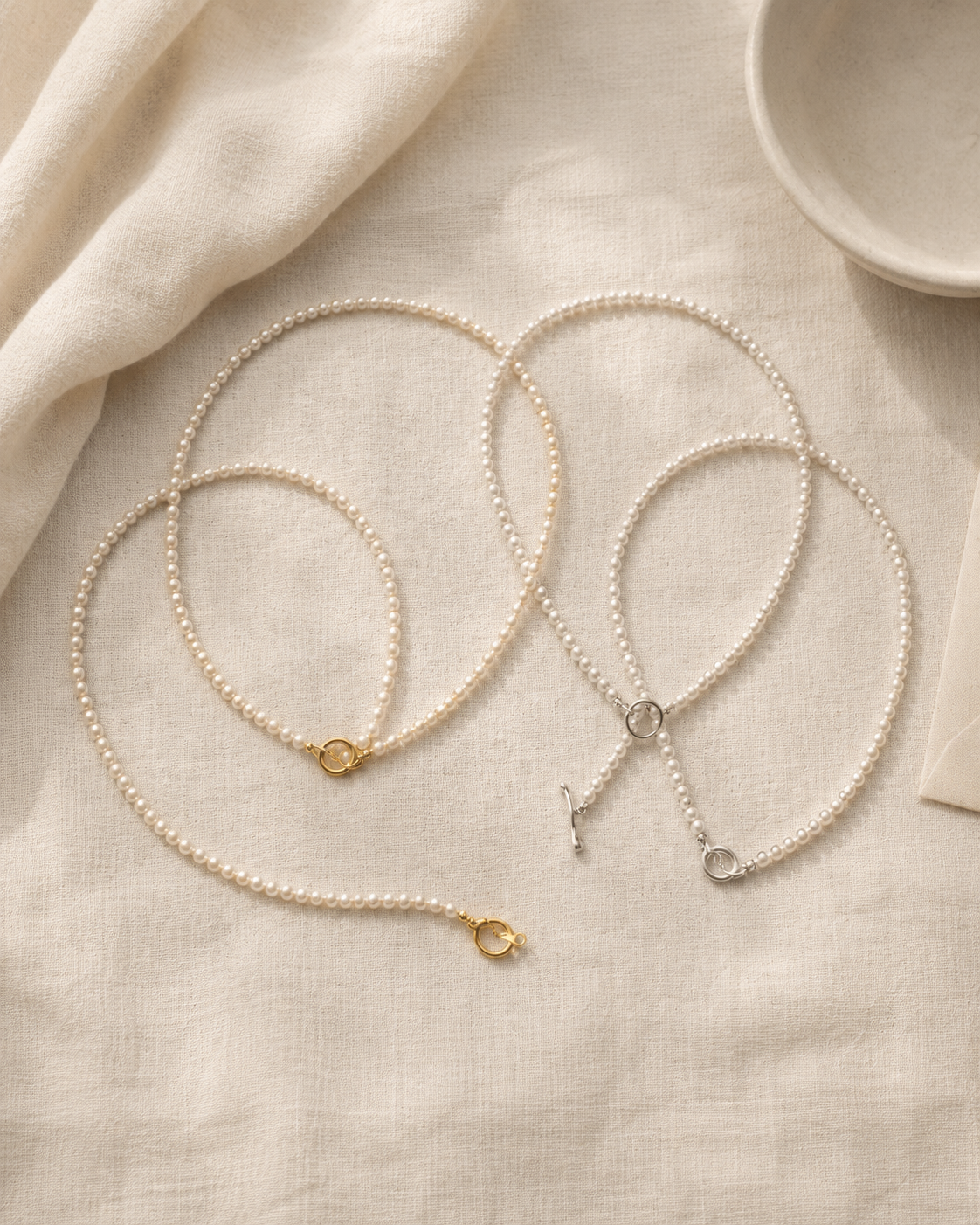 Signature Knotted Pearl Necklace