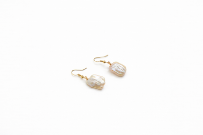 Baroque Pearl Drop Earrings