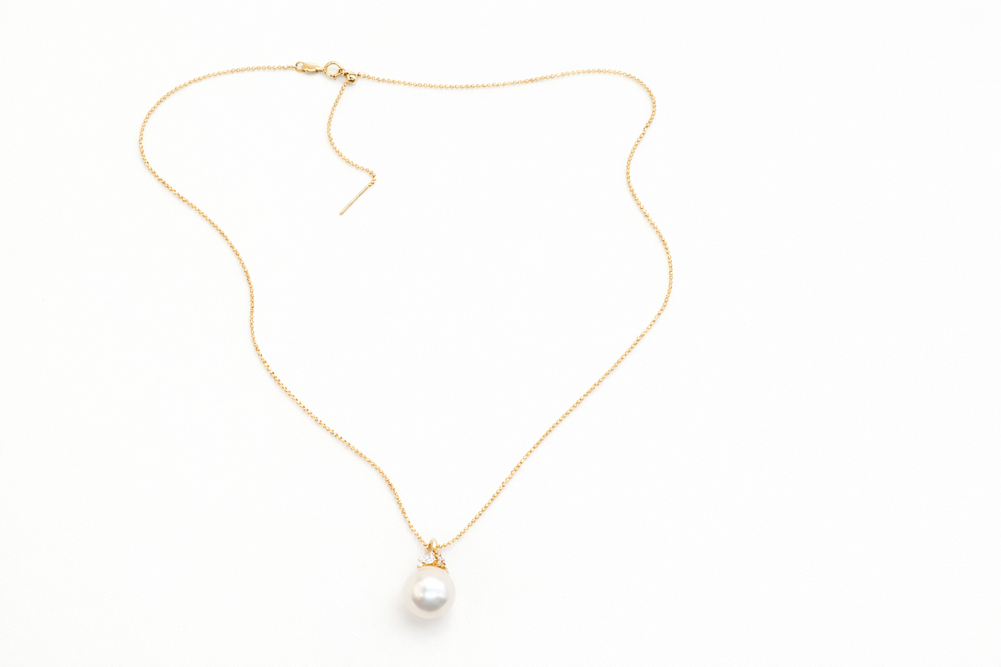 Still Whisper Pearl Pendant Necklace