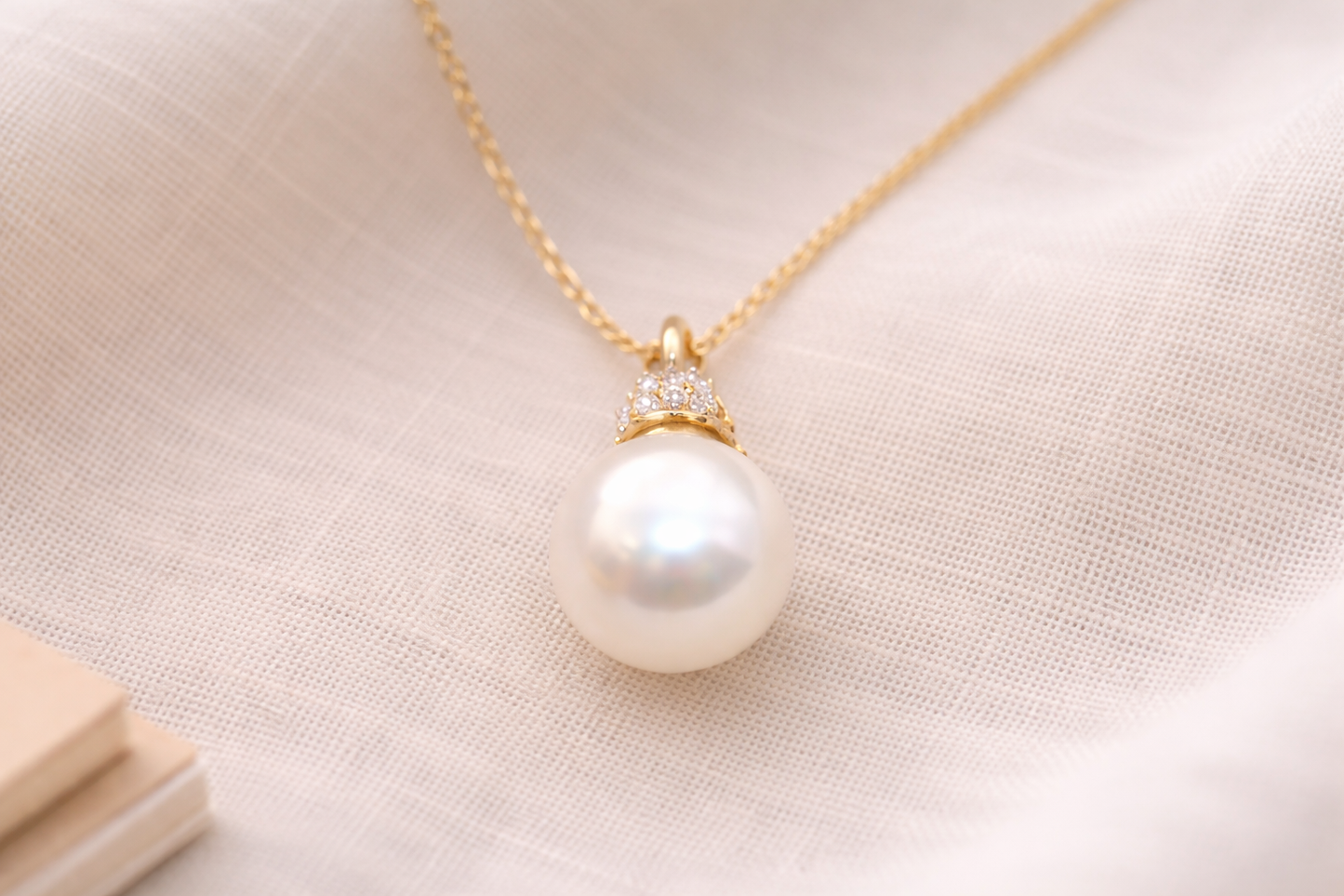 Still Whisper Pearl Pendant Necklace