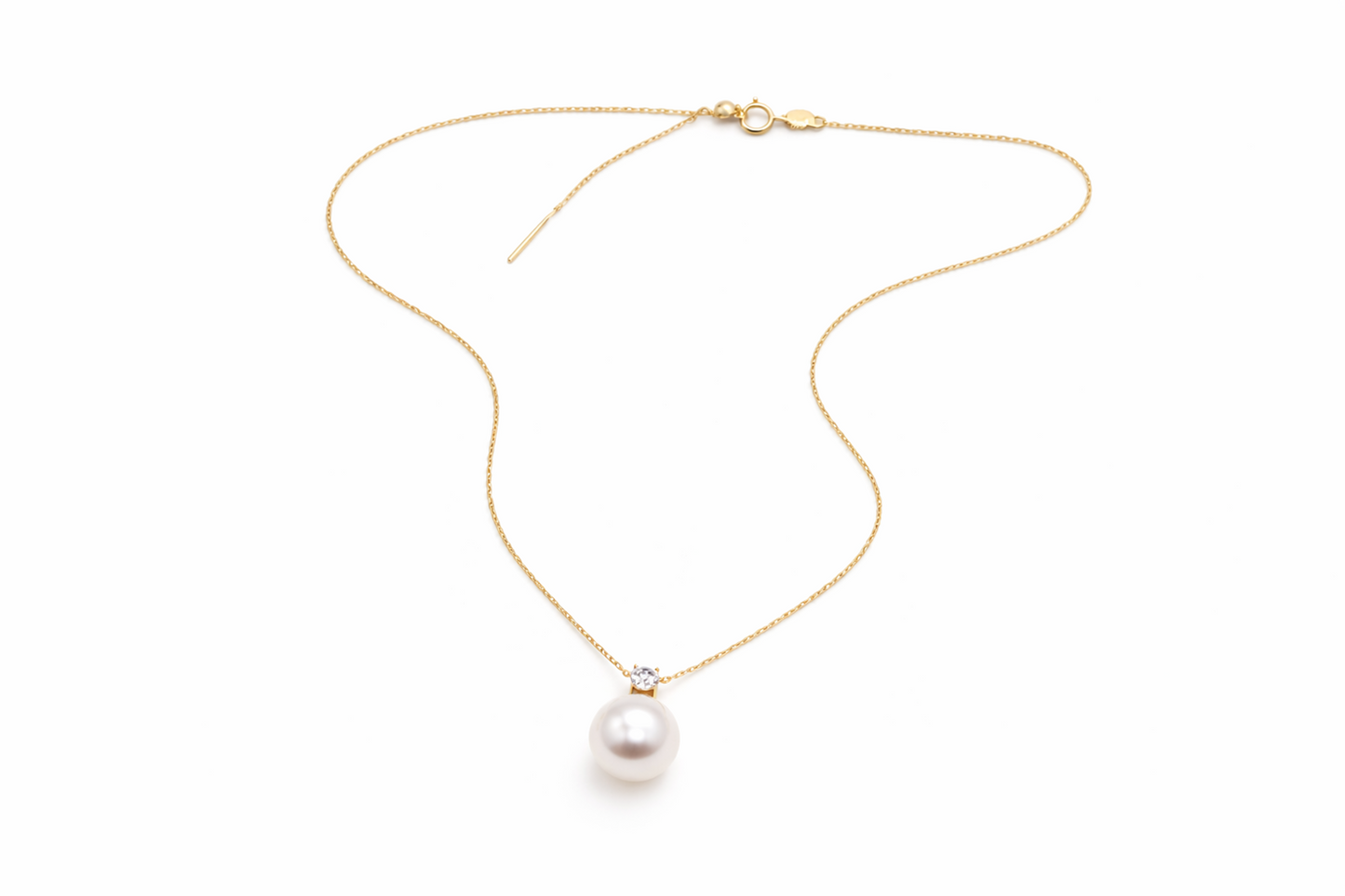 Luna Radiance pearl set components — earrings and necklace sold together or separately