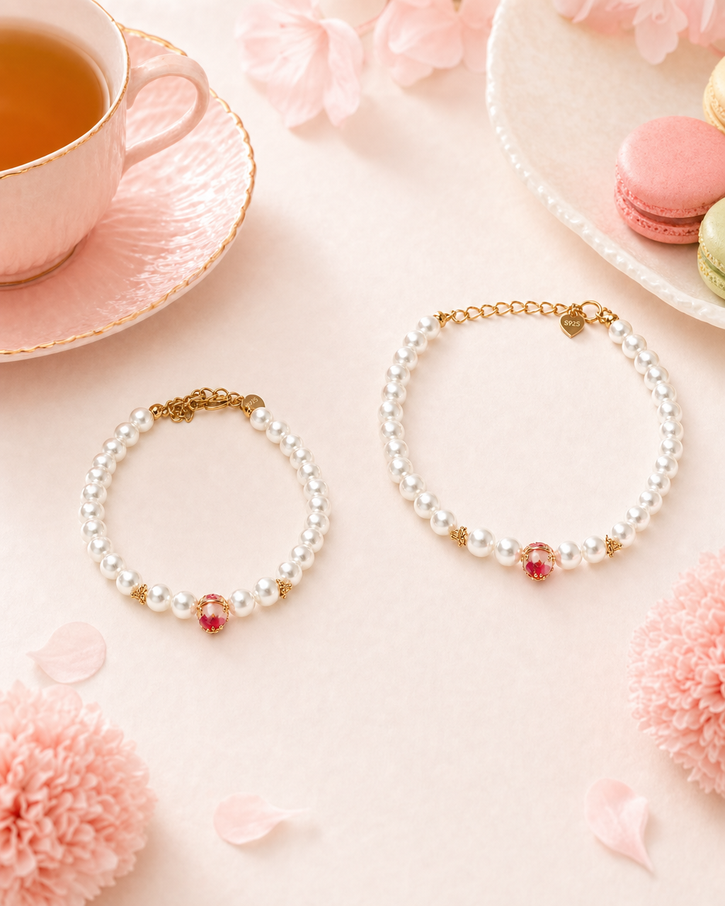 Little Fortune Charm Bracelet — Mom & Daughter Matching (4:5)