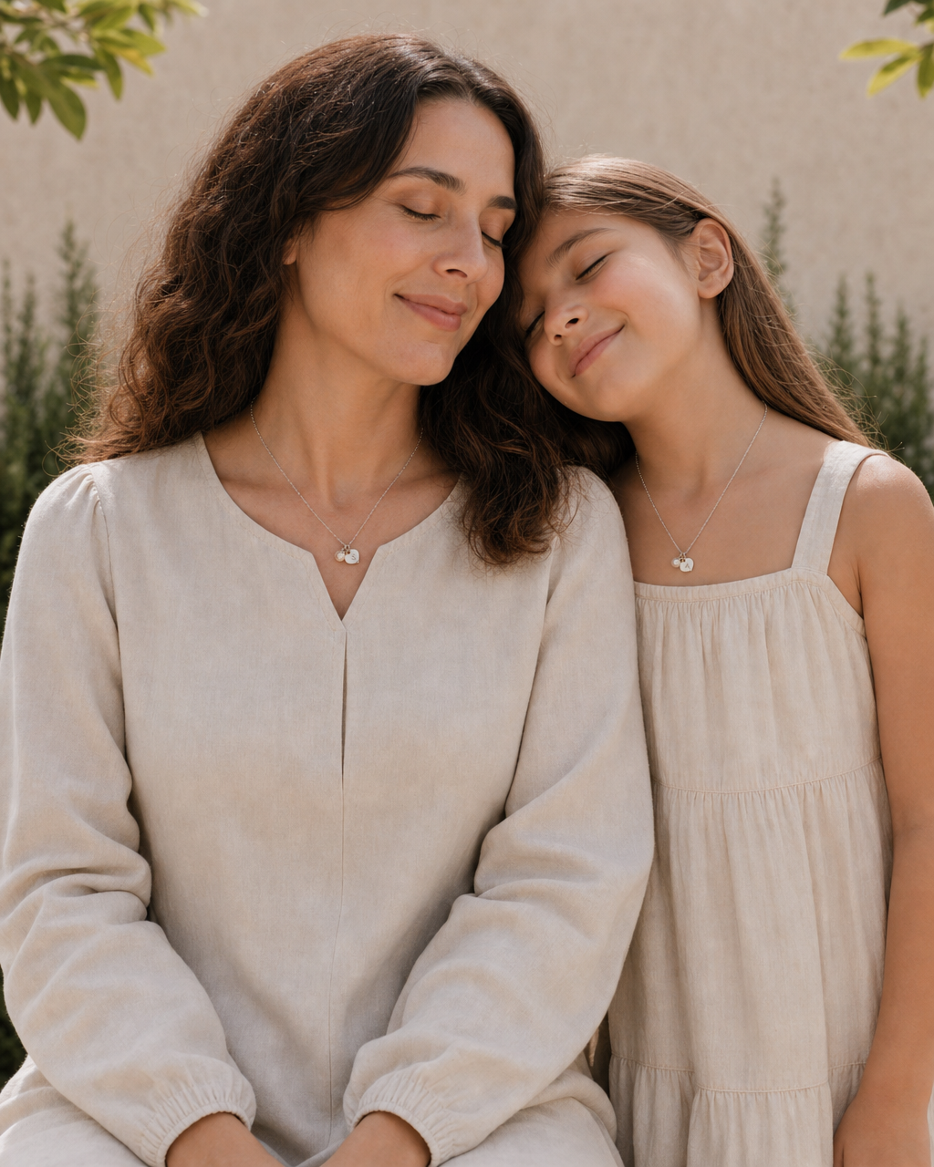 The Little Heart Pendant — Mom & Daughter Matching (4:5)