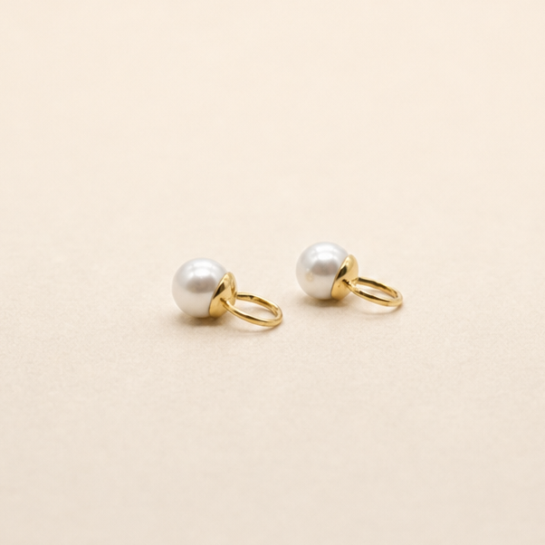 Soft Whisper Pearl Stud Drops (4:5)