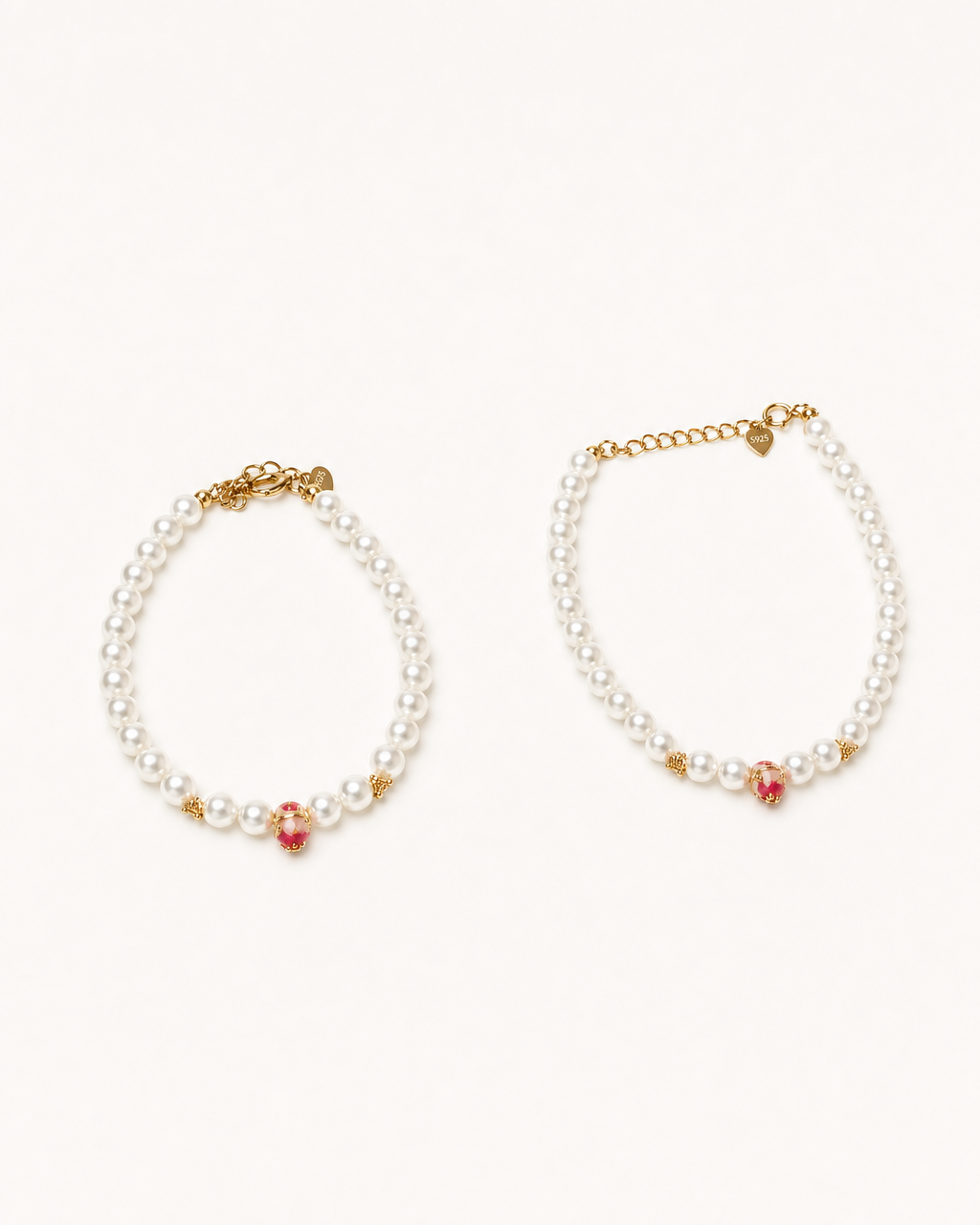 Little Fortune Charm Bracelet — Mom & Daughter Matching (4:5)