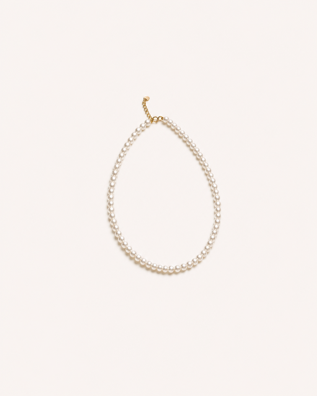 Her First Strand — Mom & Daughter Matching Pearl Necklace (4:5 vertical)