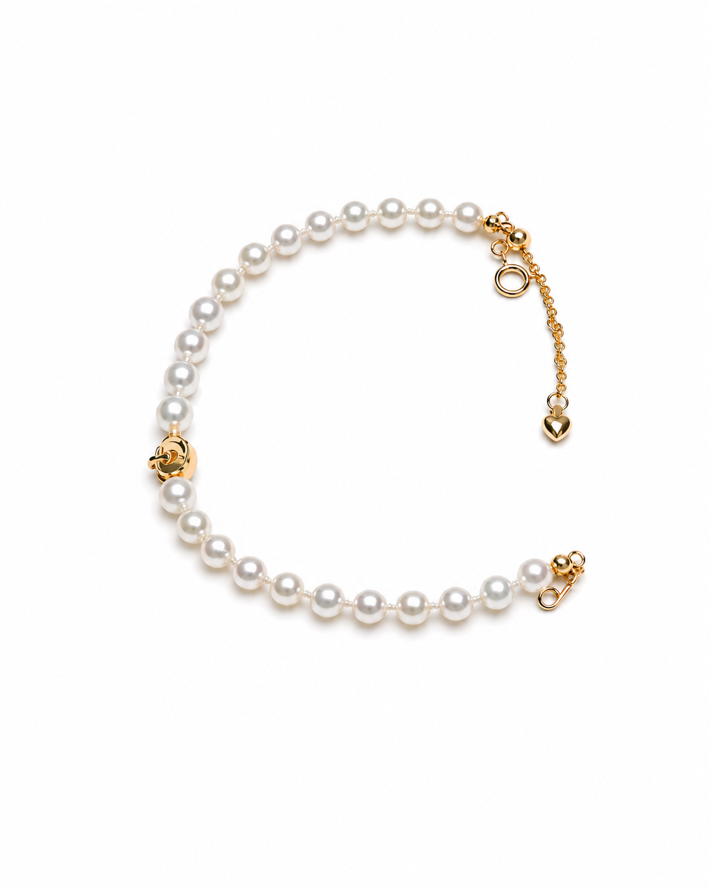 Everyday Pearl Bracelet — Mom & Daughter Matching (4:5)