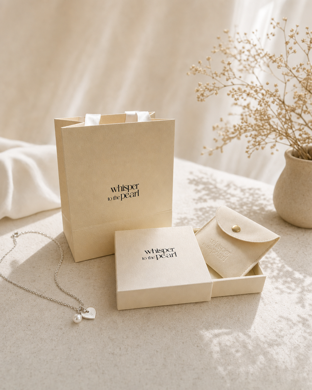 The Little Heart Pendant — Mom & Daughter Matching (4:5)
