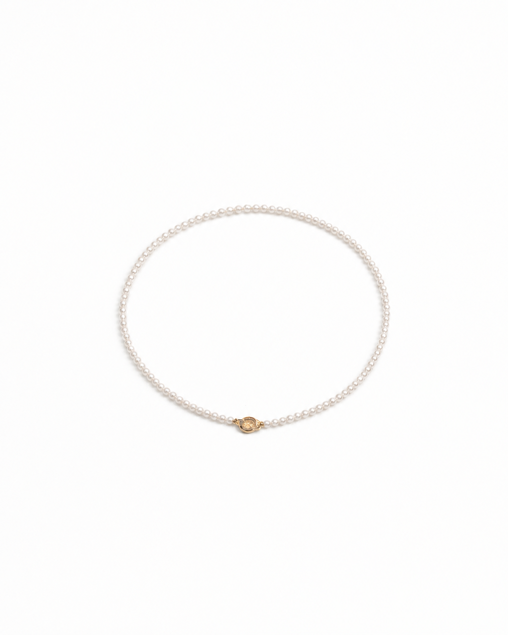 Soft Halo Pearl Necklace (4:5)