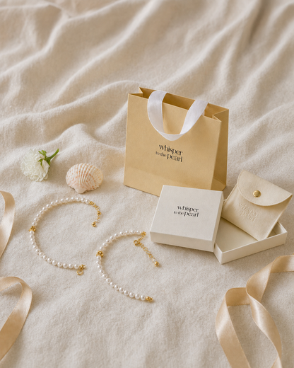 Everyday Pearl Bracelet — Mom & Daughter Matching (4:5)