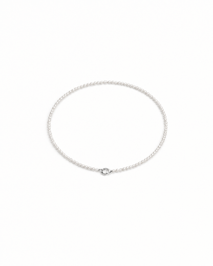 Soft Halo Pearl Necklace (4:5)