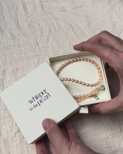 Signature Apricot Pearl Necklace